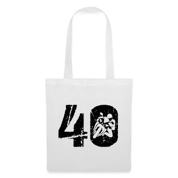 Motorcycle 40 Motorcyclist Moto - Tote Bag - white - Front