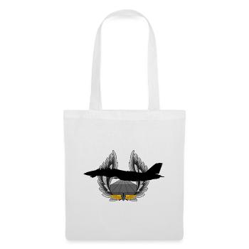 F-14 Tomcat - Stoffbeutel - Weiß - Vorne