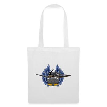 F4U Corsair - Stoffbeutel - Weiß - Vorne