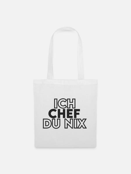 IchChef - Stoffbeutel - Weiß