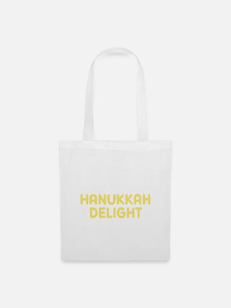Hanukkah Chanukkah Hanukah - Stoffbeutel - Weiß