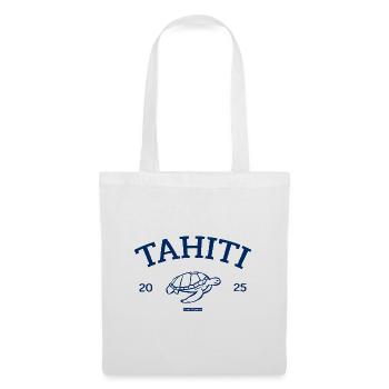 Tahiti - Turtle - French Polynesia - Schildkröte - Tote Bag - white - Front