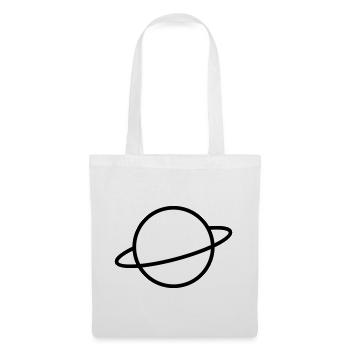 Planète - Sac en tissu - blanc - Devant