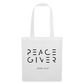 PEACEGIVER - Tote Bag - white - Front