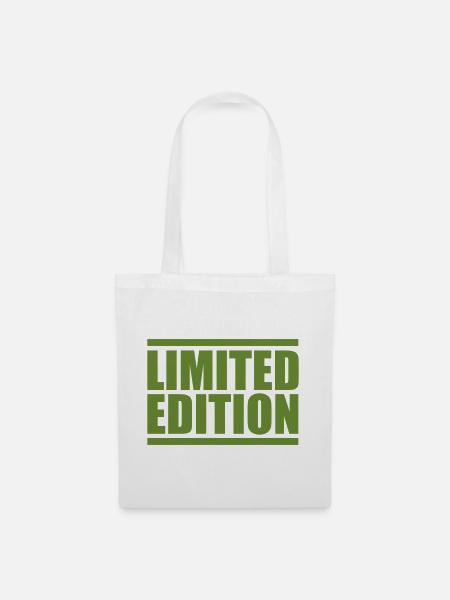 limited edition - Stoffbeutel - Weiß