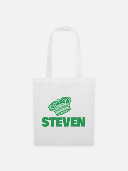 Geschenk für Steven - Stoffbeutel - Weiß