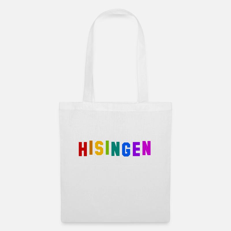 Regnbågsskylten - Stoffbeutel - Weiß