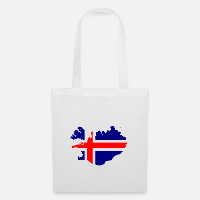 Iceland - Stoffbeutel - Weiß