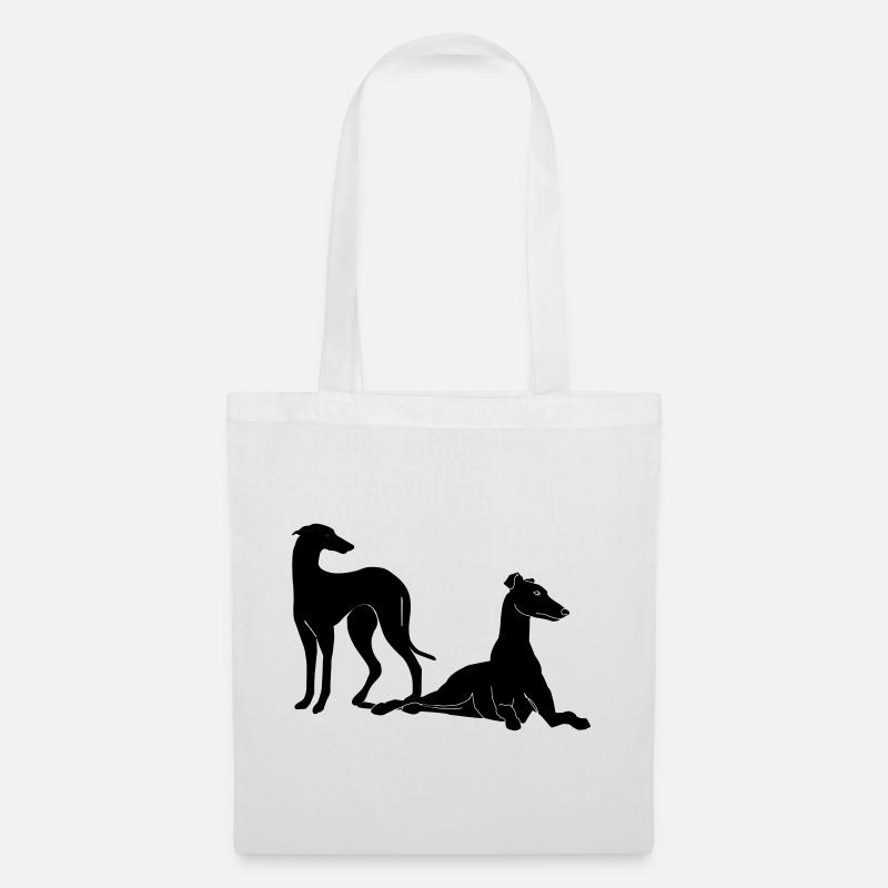 Gruppe Galgos - Stoffbeutel - Weiß