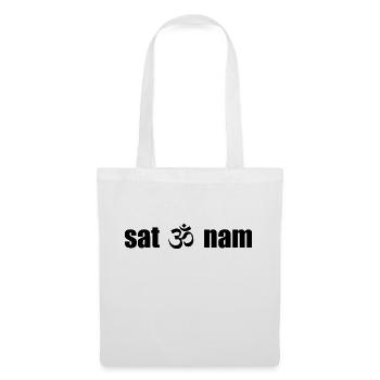 Sat nam Yoga - Stoffbeutel - Weiß - Vorne