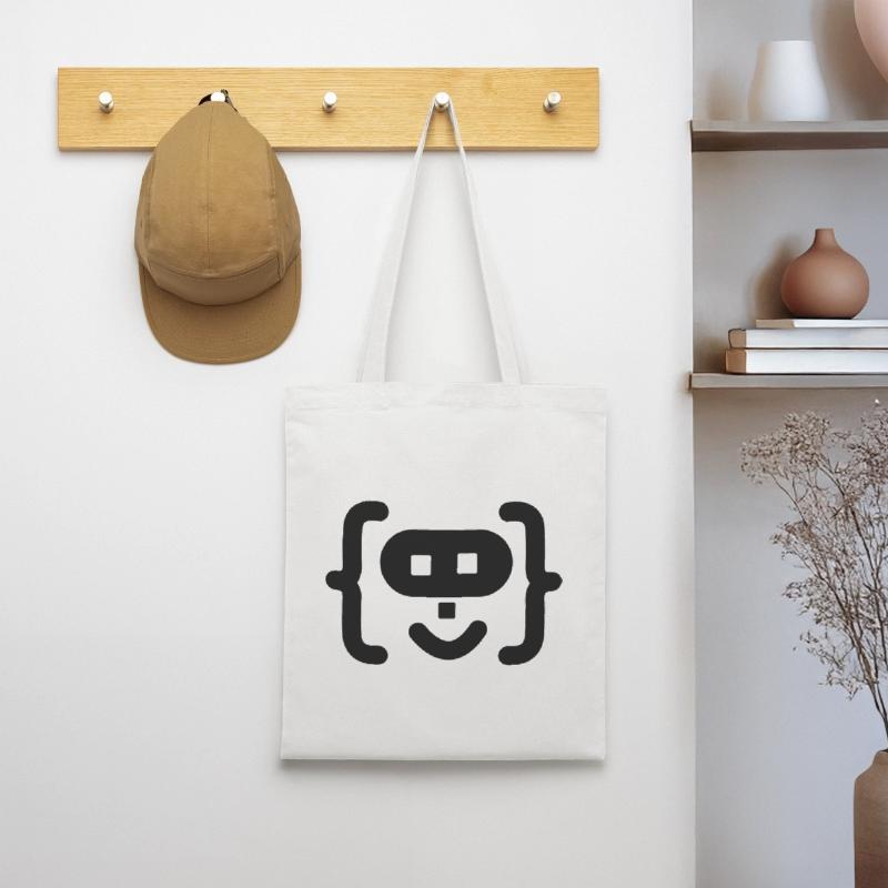 Logo du code du programmeur hacker Sac en tissu