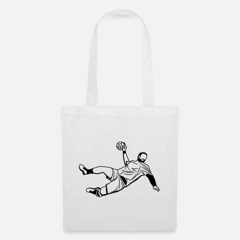 Handballer - Stoffbeutel - Weiß