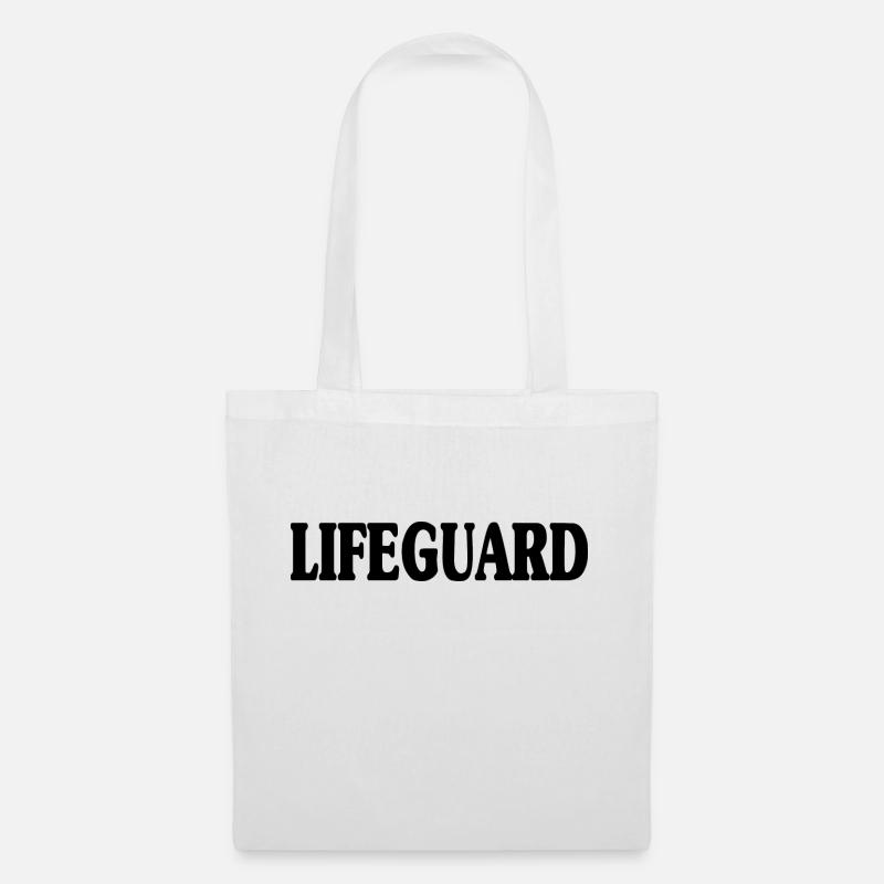 Lifeguard Sprüche - Stoffbeutel - Weiß