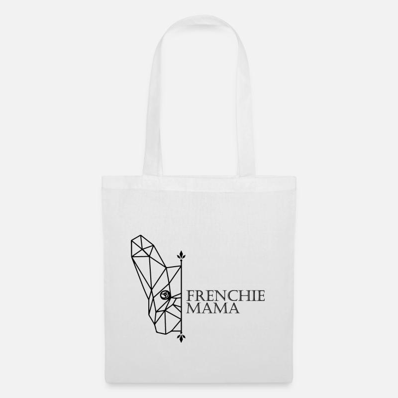 Frenchie Mama - Stoffbeutel - Weiß
