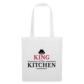 Tablier de cuisine pour homme - Sac en tissu - blanc - Devant