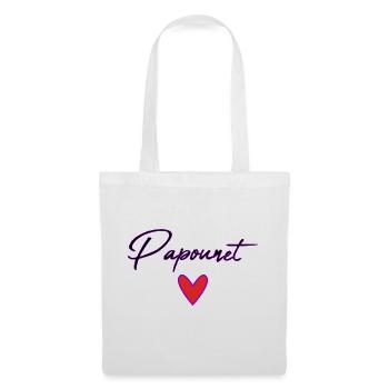 PAPOUNET. DAD. FATHER'S DAY. HAPPY FATHER'S DAY - Tote Bag - white - Front