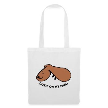 Casual Dog – Simply Relaxed - Tote Bag - white - Front