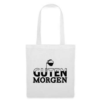 Guten Morgen Kaffee - Stoffbeutel - Weiß - Vorne