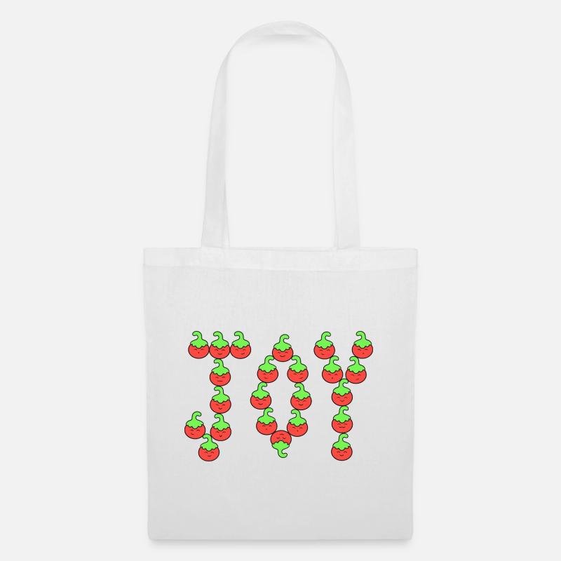 Tomatoes joy - Tote Bag - white