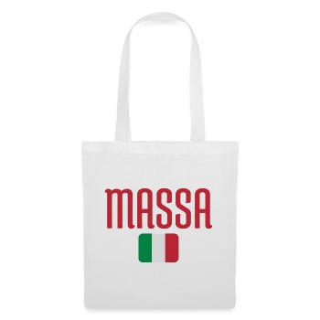 Massa Italy Flag  - Tote Bag - white - Front
