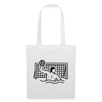 waterpolo - Sac en tissu - blanc - Devant