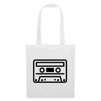 Music cassette - Tote Bag - white - Front
