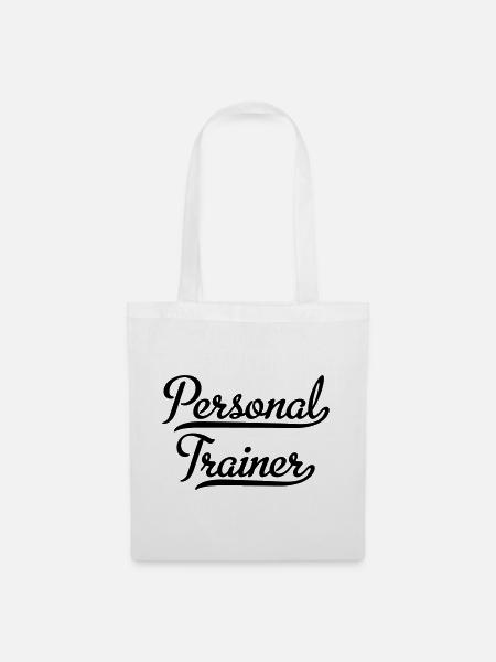 Personal Trainer - Stoffbeutel - Weiß