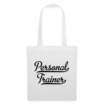 Personal Trainer - Stoffbeutel - Weiß - Vorne