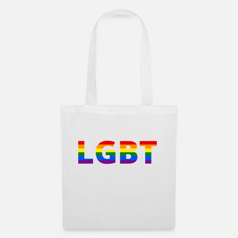LGBT - Stoffbeutel - Weiß