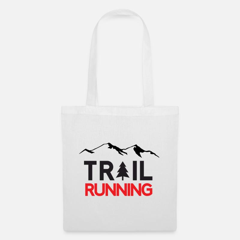 Trailrunning - Stoffbeutel - Weiß