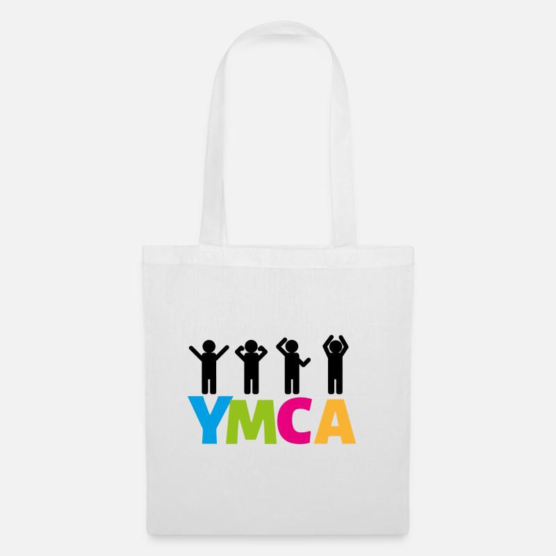 YMCA - Tote Bag - white