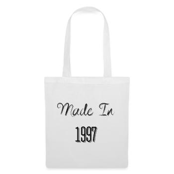 Créé en 1997 - Sac en tissu - blanc - Devant