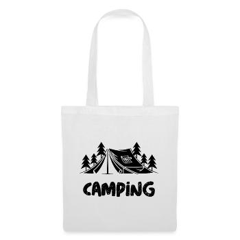 Tentes de camping Nature Sauvage - Sac en tissu - blanc - Devant