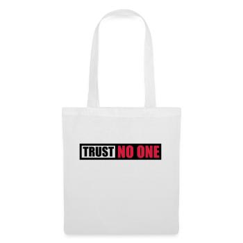 ne faites confiance à personne pour ne citer - Sac en tissu - blanc - Devant