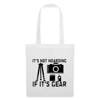 Ce n’est pas de l’accumulation si c’est de l’équipement - Sac en tissu - blanc - Devant