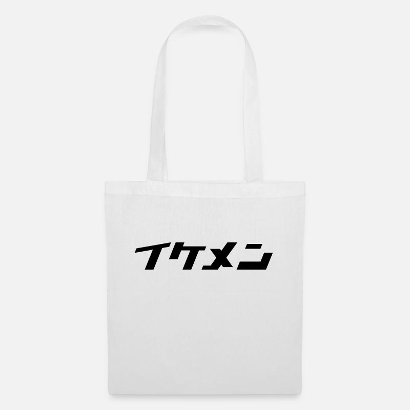 Ikemen (Handsome Man) - Tote Bag - white