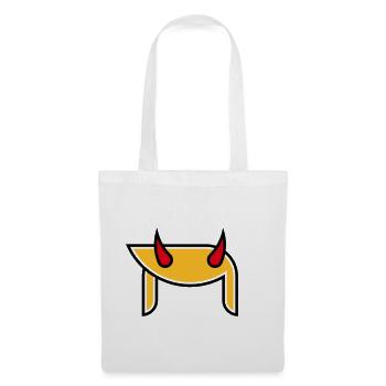 Donald  Horns (Hairstyle Devil Pop Art / 3C) - Tote Bag - white - Front