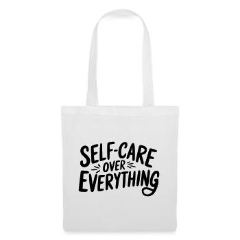 Self Care Over Everything - Tote Bag - white - Front