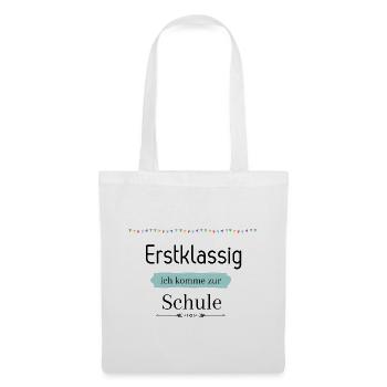 Einschulung - Stoffbeutel - Weiß - Vorne