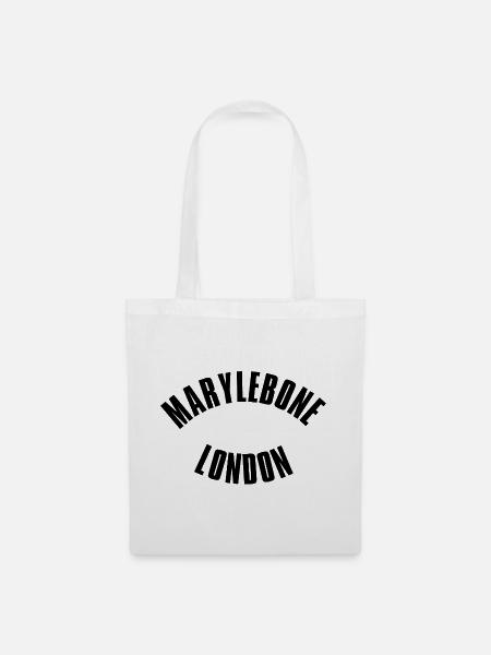 Marylebone London Arc - Stoffbeutel - Weiß