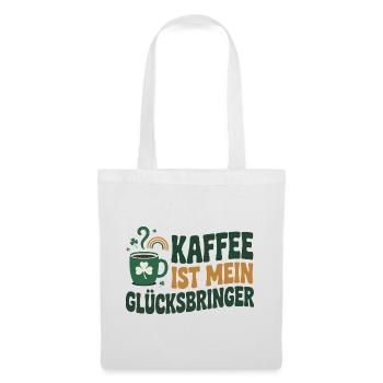 Coffee is my lucky charm - Tote Bag - white - Front