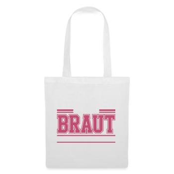 Team Braut Wir Eskalieren Crew Squad JGA Frauen - Stoffbeutel - Weiß - Vorne