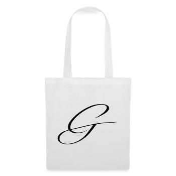 Name mit Anfangsbuchstabe G Greta Gabriel - Stoffbeutel - Weiß - Vorne