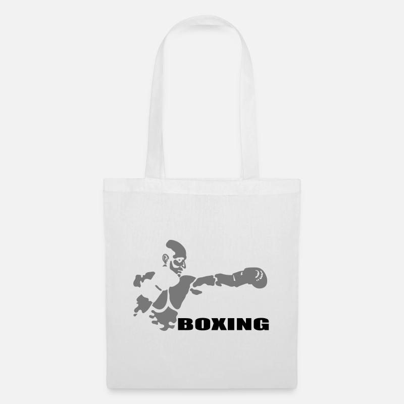 Boxing - Stoffbeutel - Weiß