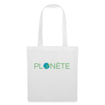 planète idée cadeau - Sac en tissu - blanc - Devant