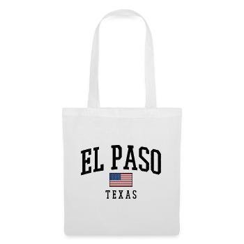 El Paso Texas Retro Shirt - Tote Bag - white - Front