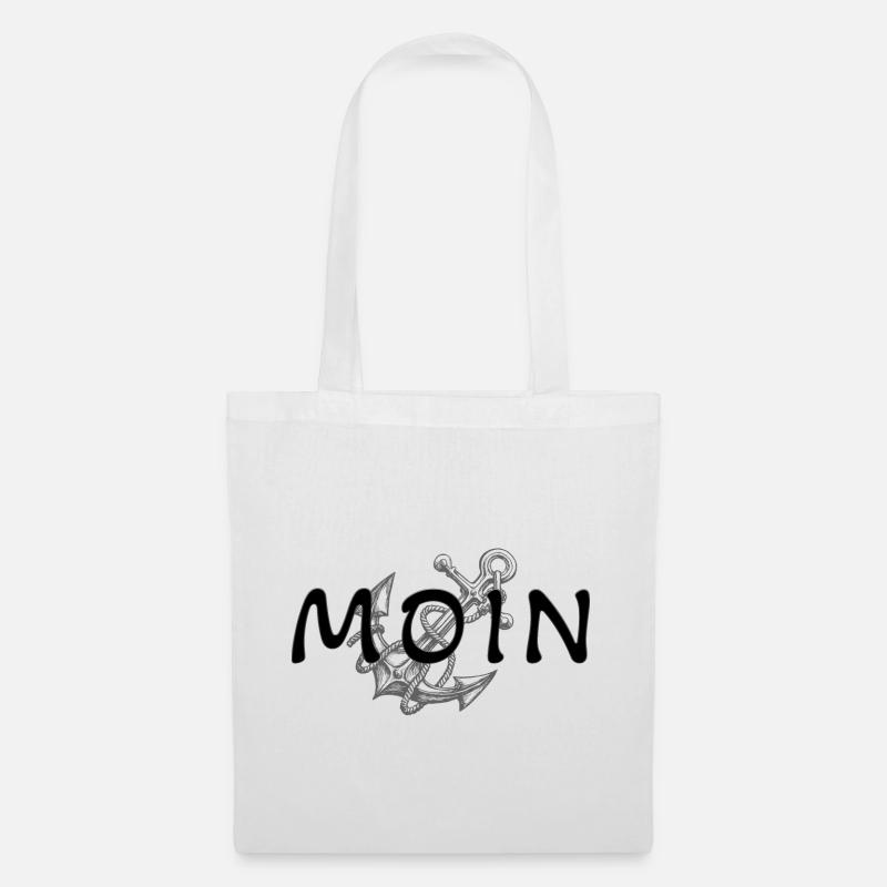 Moin - Stoffbeutel - Weiß
