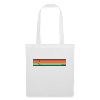 ridm surf stripes - Stoffbeutel - Weiß - Vorne