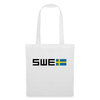Schweden - Stoffbeutel - Weiß - Vorne
