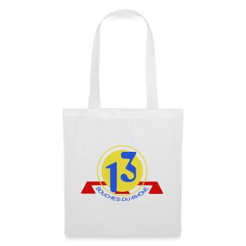 Logo 13 Bouches-du-Rhône - Tote Bag - white - Front